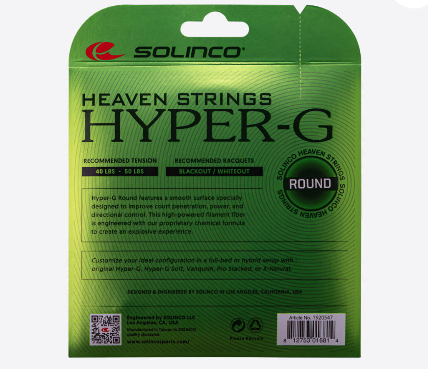 Solinco HYPER-G ROUND - Set