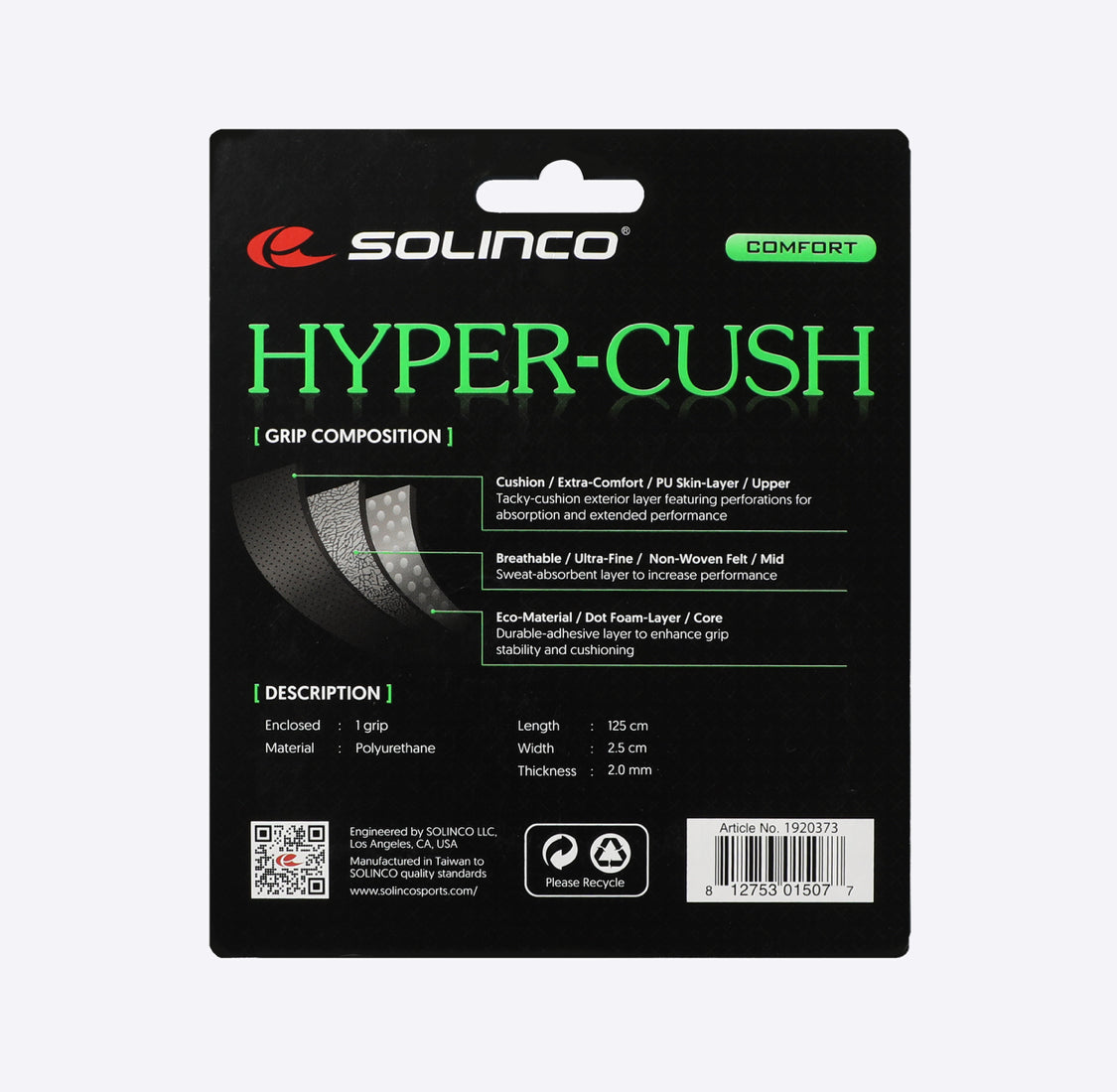 Solinco HYPER-CUSH REPLACEMENT GRIP