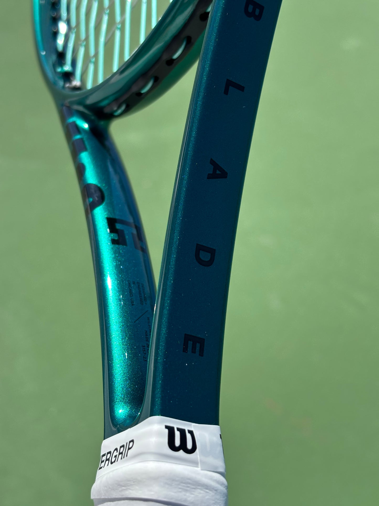 Stefanos Tsitsipas Personal Wilson Pro Stock Blade 98 V10 (18x19)