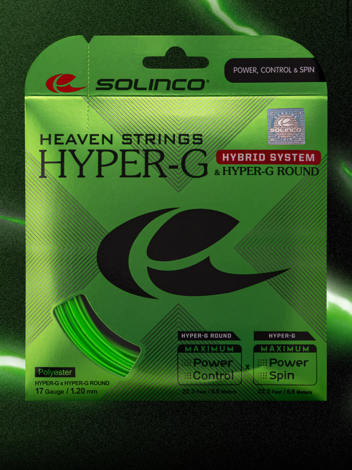Solinco HYPER-G HYBRID SYSTEM – Tennis Rackets Europe